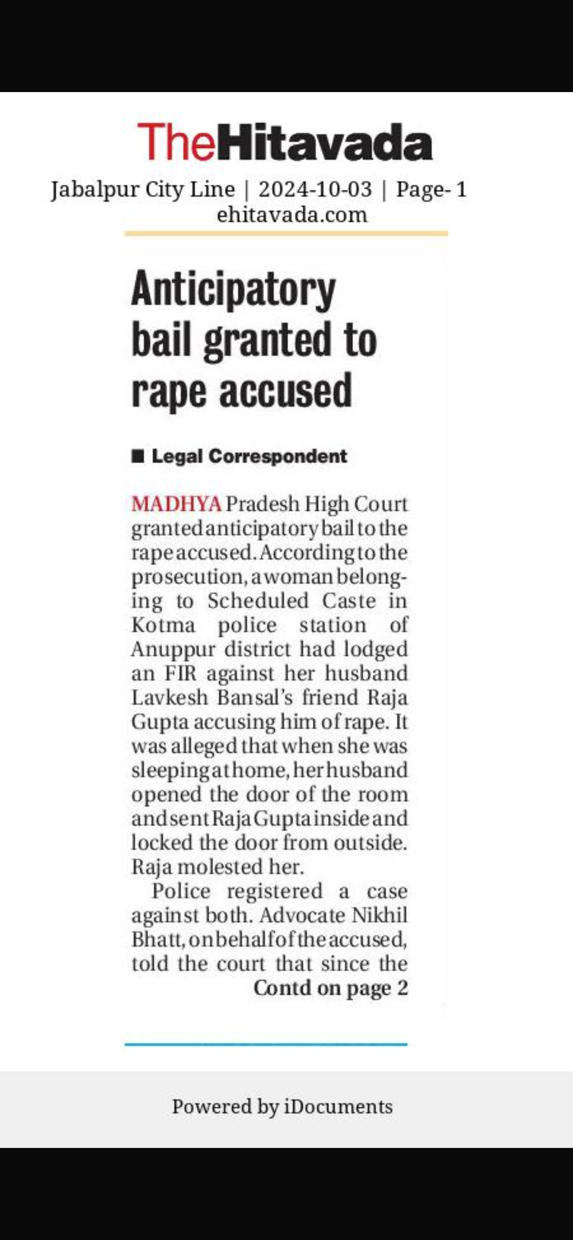 Media clipping
