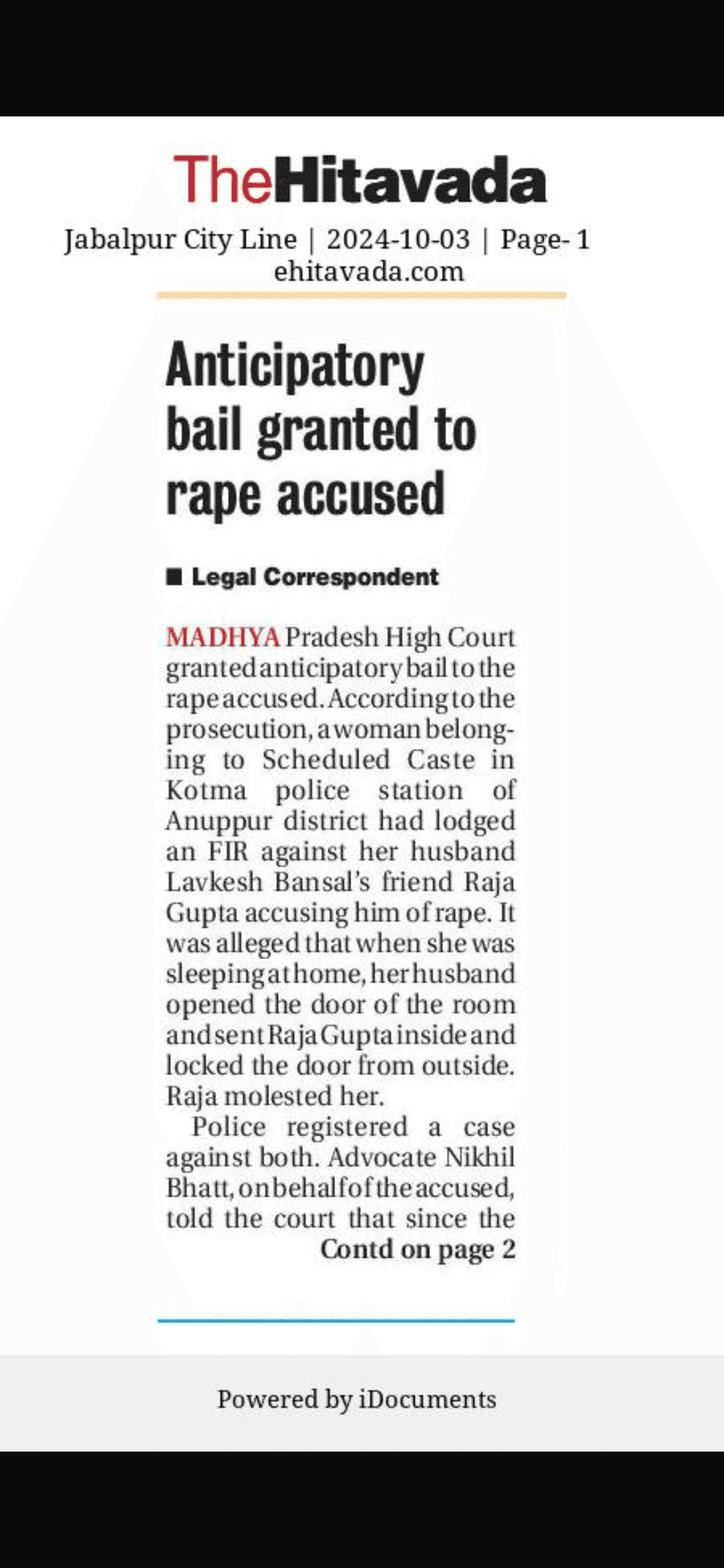 Media clipping